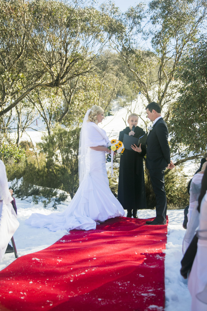 Thredbo Wedding ceremony